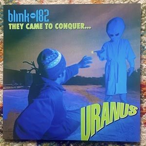 Blink 182 7 inch Vinyl Record Rare New NM NM They Came to Conquer Clear Blue